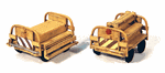Durango Press 89 HO Crew Cars Pkg 2 254-89