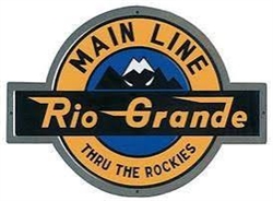 Phil Derrig 33 Railroad Magnet Denver & Rio Grande Western