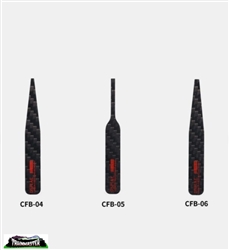 Dspiae CFBS02 Irregular Carbon Fiber Sanding Stick Set Includes 1 Each CFB-04, CFB-05, CFB-06