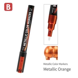 Dspiae MKA02 Super Metallic Color Paint Marker Metallic Orange