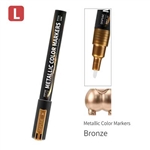 Dspiae MKA12 Super Metallic Color Paint Marker Bronze