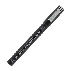 Dspiae MKS01 Super Metallic Color Paint Marker Chrome Silver