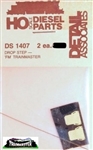 Detail Associates 1407 HO Diesel Fairbanks-Morse Drop Steps pkg 2 Trainmaster