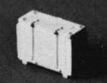 Detail Associates 2306 HO Signal Boxes 2-Strap Late Pkg 2