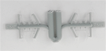 Detail Associates 2318 HO Windshield Wipers EMD Wide Cab Pkg 4