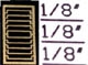 Detail Associates 2716 HO Brake Grids For ALCO Century Series