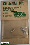 Detail Associates 5012 O Brake Gear Set Colorad & Southern/Rio Grande Southern