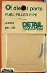 Detail Associates 5056 O Fuel Filler Pipe Pewter