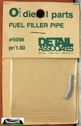 Detail Associates 5056 O Fuel Filler Pipe Pewter