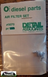 Detail Associates 5070 O Air Filter Set Metal