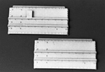 Detail Associates 6222 HO Gondola Parts Riveted Ends for GS Style Pkg 2