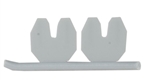 Detail Associates 6230 HO Intermodal Details Fifth Wheel Plates Unpainted