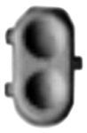 Detail Associates 8218 N Headlights Dual Oscillating Pyle Plastic Pkg 4