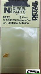 Detail Associates 8222 N Flashers 3 Types Plastic