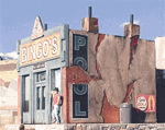 Downtown Deco 1029 HO Bingo's Pool Hall Kit 244-1029