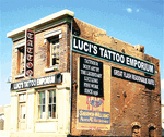 Downtown Deco 1050 HO Luci's Tattoo Emporium Kit