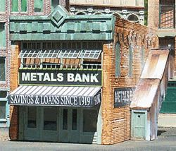 Downtown Deco 1051 HO Metals Bank Kit