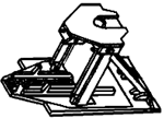 Details West 1013 HO Hitches ACF Model 5 Rigid-Wrench Operated Retractable Pkg 2