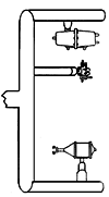 Details West 1021 HO Brake Set Early 1940-1975