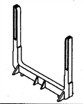 Details West 171 HO Log Bunks Pacific Car & Foundry Type Pkg 4
