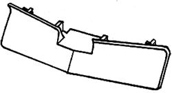 Details West 185 HO Snow Plows Low Profile Northern Pacific
