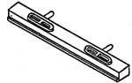 Details West 193 HO Pilot Beam Less Footboards Pkg 2