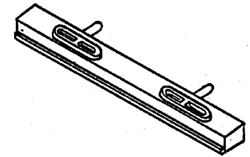 Details West 193 HO Pilot Beam Less Footboards Pkg 2