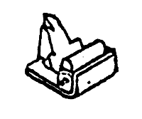 Details West 196 HO Coupler Knuckle Brackets Spare pkg 2