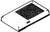Details West 212 HO Winterization Hatches 48" Later EMD SD45s F45s & GP18s