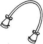 Details West 218 HO MU Cables Double Plugs Pkg 4