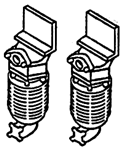 Details West 225 HO Salem-Type Air Filter Small Pkg 2