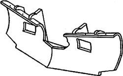 Details West 233 HO Snow Plows Southern Pacific CSXT, CP & NS