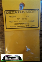 Details West 250 HO Nathan Air Horns K5HR24 For CNW, SP, CSX, NS and Canadian Roads