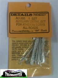 Details West 300 HO Detail Kit for Athearn Genesis Auxiliary Details for SD70 All Roads