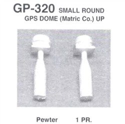 Details West 320 HO Small Round GPS Dome Matric Co. Union Pacific Pkg 2