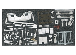 Details West 332 HO Super Detail Set for EMD GP60 Diesels Southern Pacific, Cotton Belt, Denver & Rio Grande Western (47 Pieces) DTW332 Details West