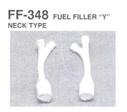 Details West 348 HO Fuel Fillers "Y" Neck Type pkg 2