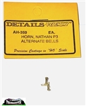 Details West 359 HO Nathan Air Horns P-3, Alternate Configuration Brass