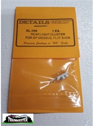 Details West 366 HO Rear Light Cluster SP Diesels Flat Back