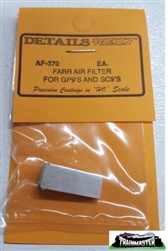 Details West 370 HO Air Filter FARR GP9/SD9