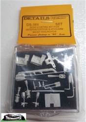 Details West 381 HO SD40-2 Detail Kit For Intermountain & Athearn Units