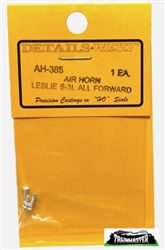 Details West 385 HO Leslie S3L Airhorn All Bells Forward
