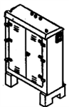 Details West 902 HO Electric Relay Cabinets 2-Door