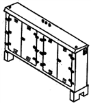 Details West 904 HO Electric Relay Cabinets 4-Door