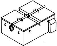 Details West 911 HO Battery Vaults Large