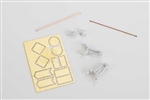 Details West 961 HO Racor 112 Switch Stand w/Etched Targets pkg 2