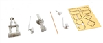 Details West 962 HO GRS Model 9B Switch Lock & Pettibone-Mulliken Switch Stand Cast-Metal Kit