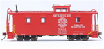 East Coast 63 HO Seaboard SAL 36' Wood Caboose #5231