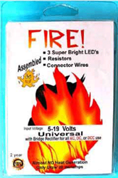 Evans Design U1F Universal Input 18V LEDs Fire Kit