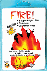 Evans Design U3F Universal Input 18V LEDs Fire Kit Pkg 3